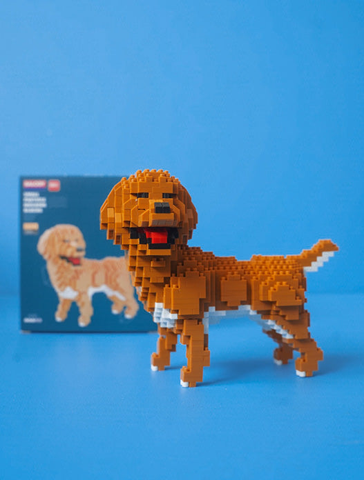 Golden retriever tipo lego