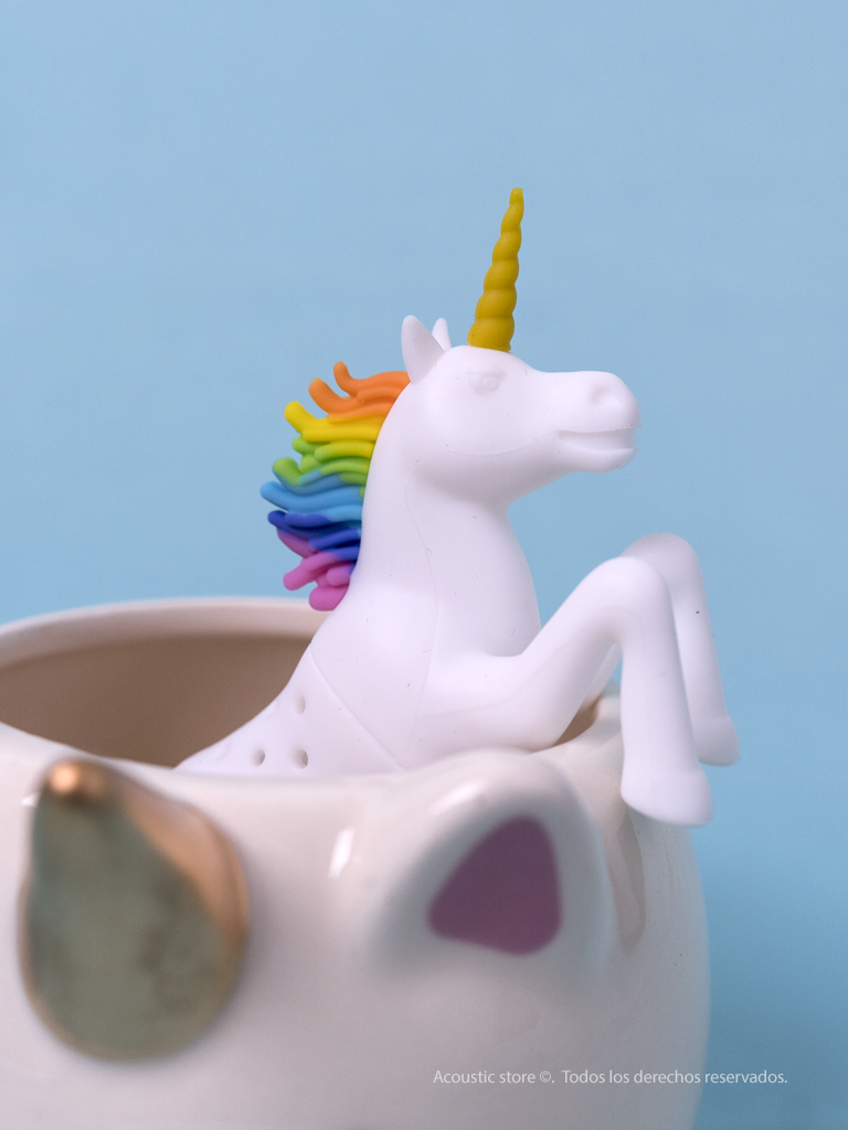 Infusor de té unicornio