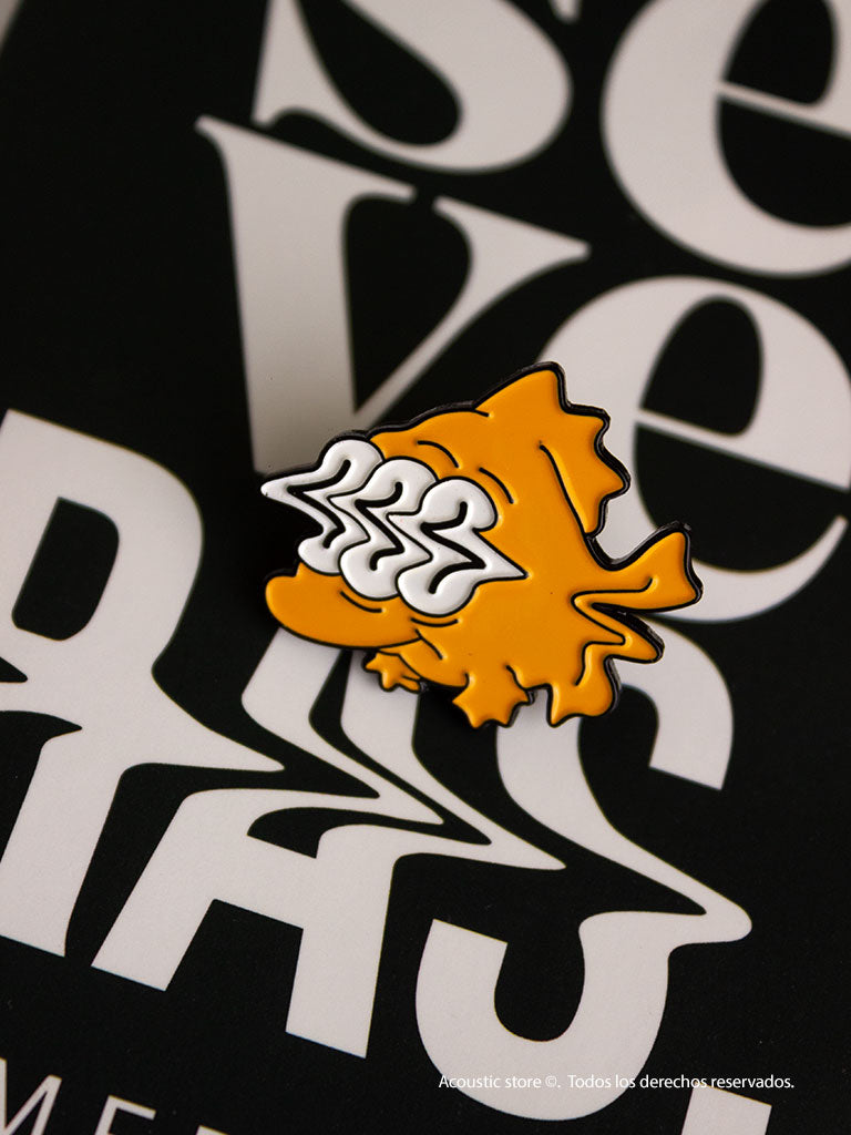 Pins pez de 3 ojos Blinky