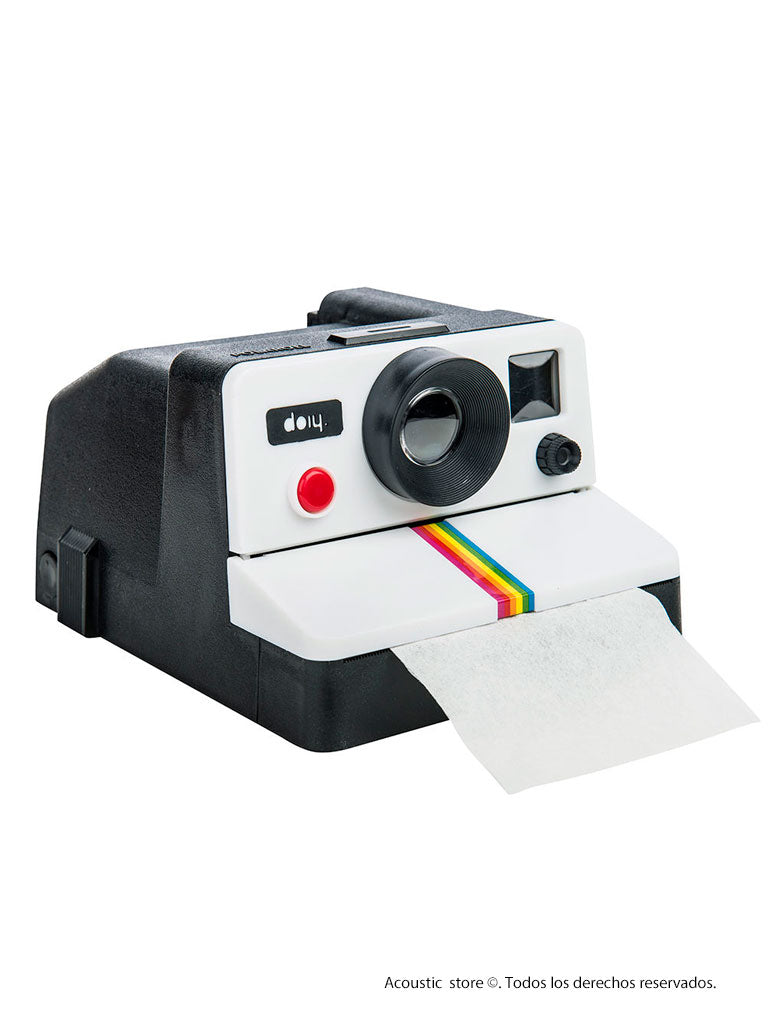 Polaroid cubre papel higiénico