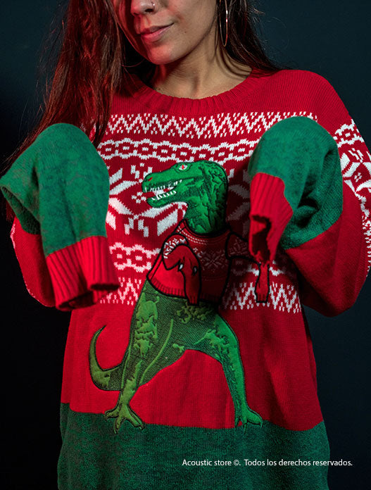 Saco navideño T-Rex