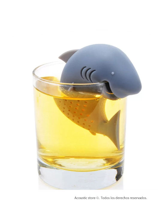 Infusor de té tiburón