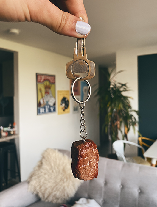 Llavero carnita asada