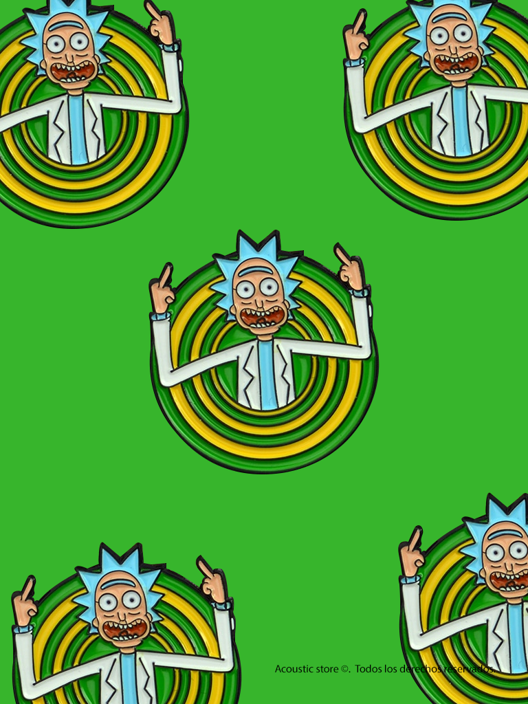 Pins rick and morty